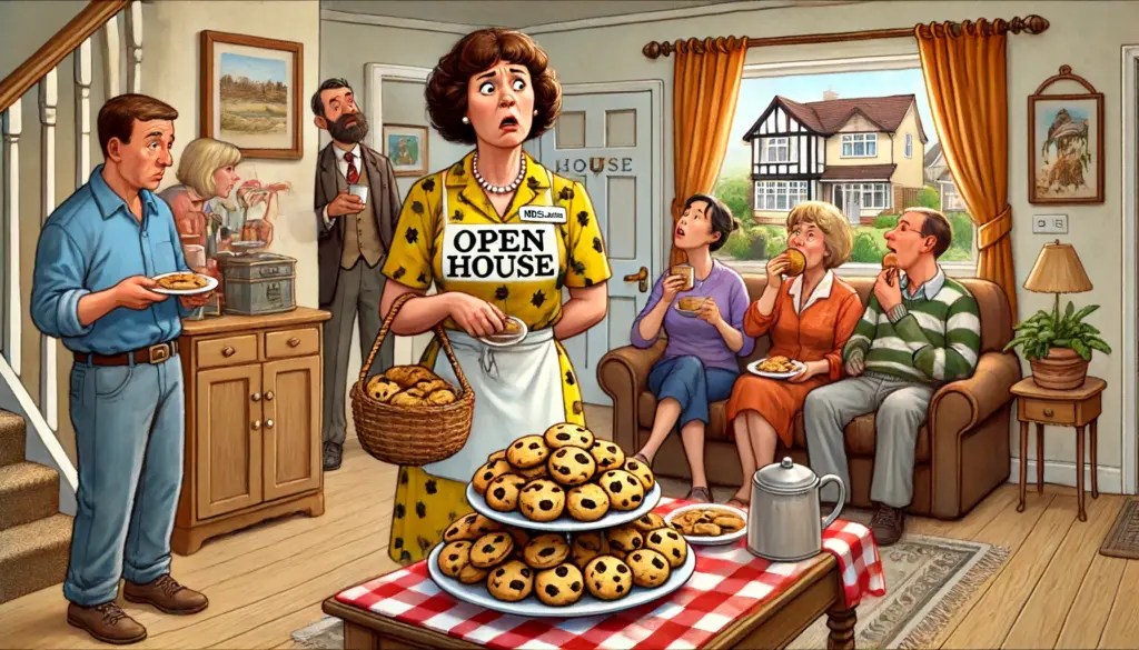 hosting an open house